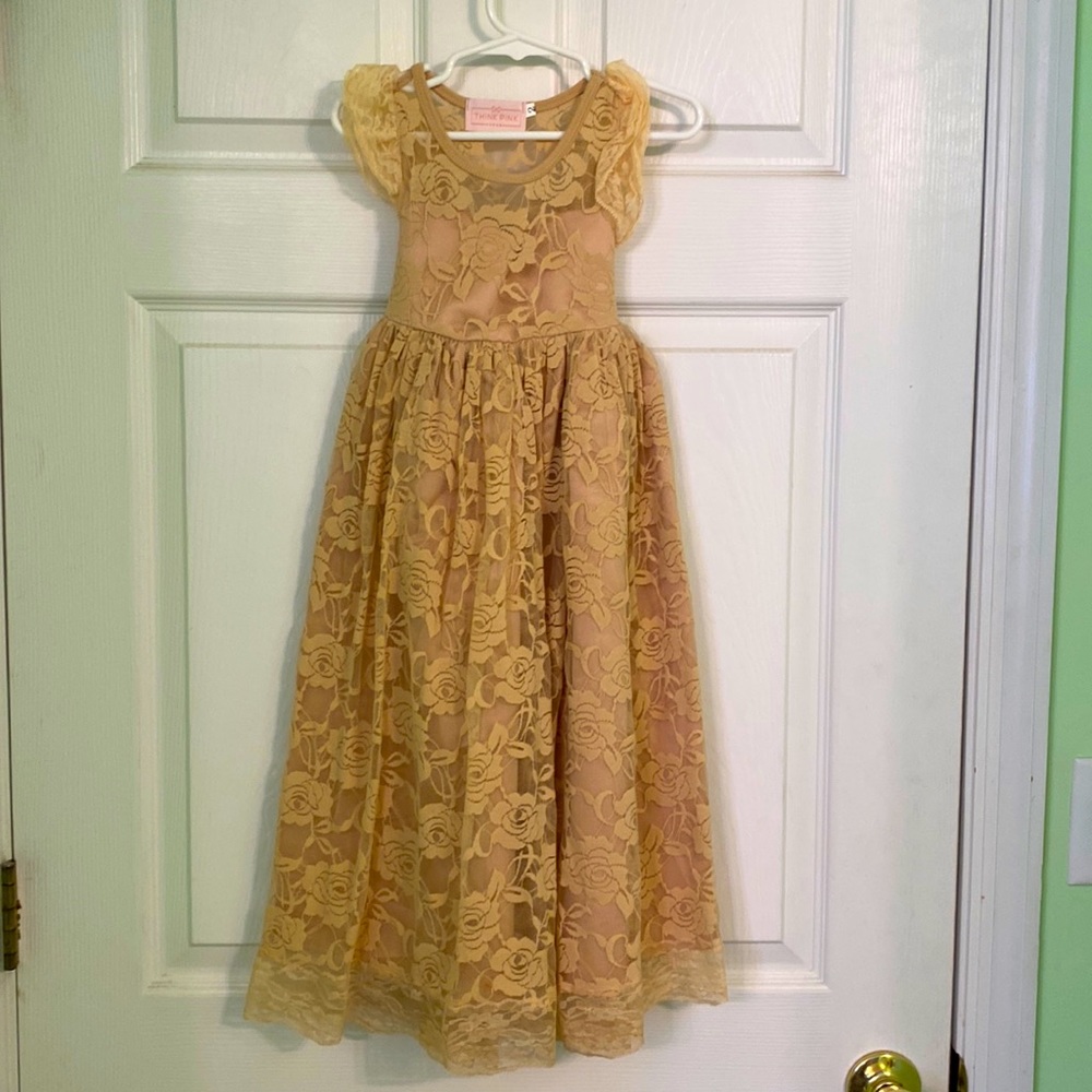 Think Pink brand size 2 lace dress